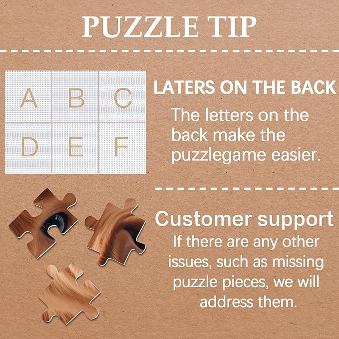 Funny Highland Cow Puzzles for Adults 1000 Pieces, Cute Animal Bathroom Cattle Jigsaw Puzzle, Art Challenging Toilet Paper Calf Puzzle