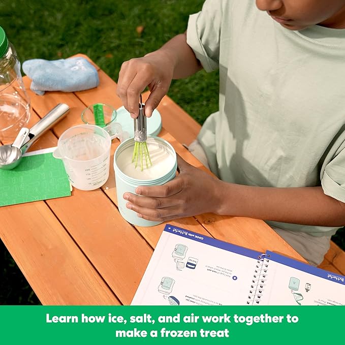 KiwiCo - Science of Cooking: Ice Cream, Learning Cooking Through Chemistry Project, STEM Kit & Science Gift for Ages 5+