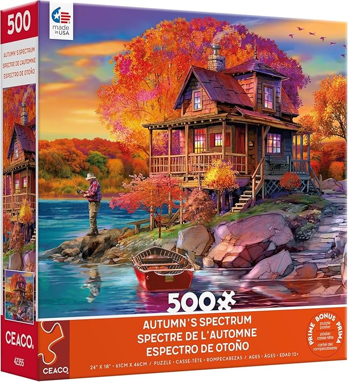Ceaco - Autumn's Spectrum - 500 Piece Jigsaw Puzzle