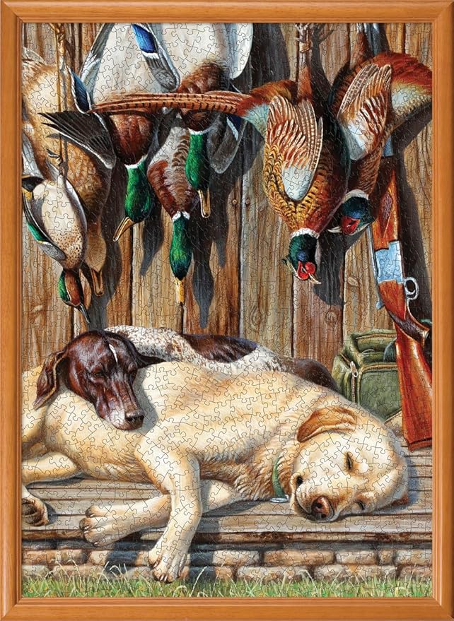 MasterPieces 1000 Piece Jigsaw Puzzle For Adults, Family, Or Youth - All Tuckered Out - 19.25"x26.75"