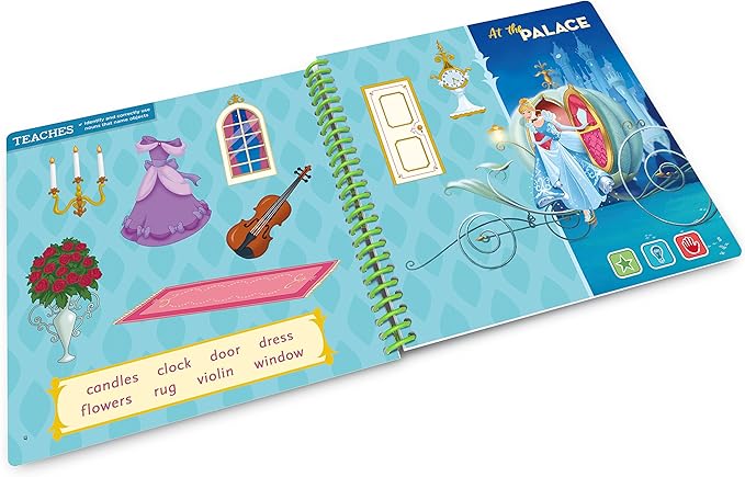 LeapFrog LeapStart 3D Disney Princess Shine with Vocabulary Book