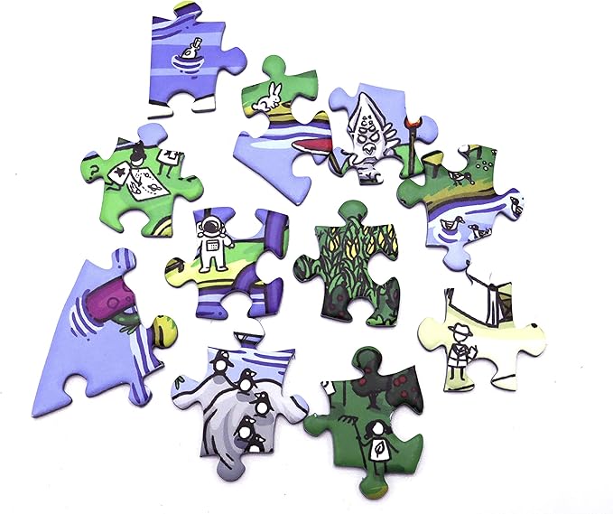 The Happy Isles • 1000-Piece Jigsaw Puzzle from The Magic Puzzle Company • Series One