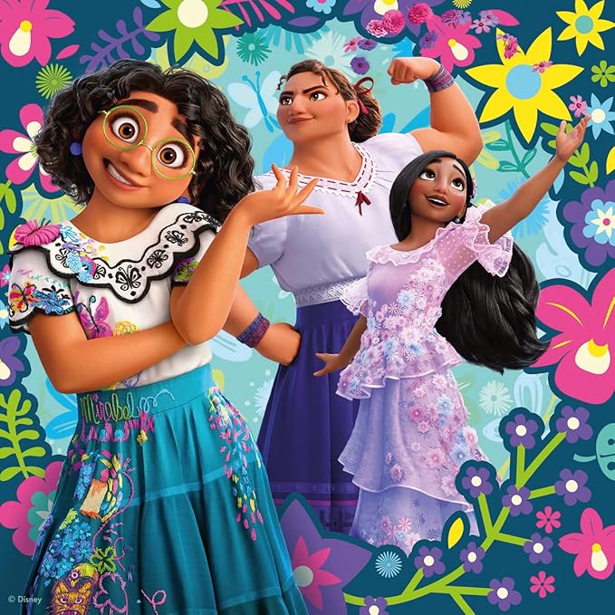 Ravensburger Disney Encanto 3x49 Piece Jigsaw Puzzle Set for Kids - 05657 - Every Piece is Unique, Pieces Fit Together Perfectly