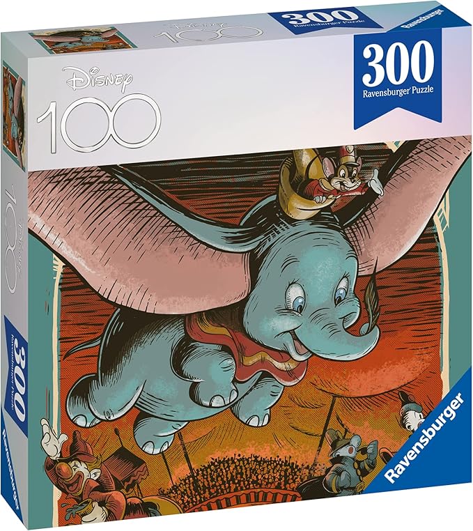 Ravensburger Puzzle 13370 - Dumbo - 300 Pieces Disney Puzzle for Adults and Children from 8 Years