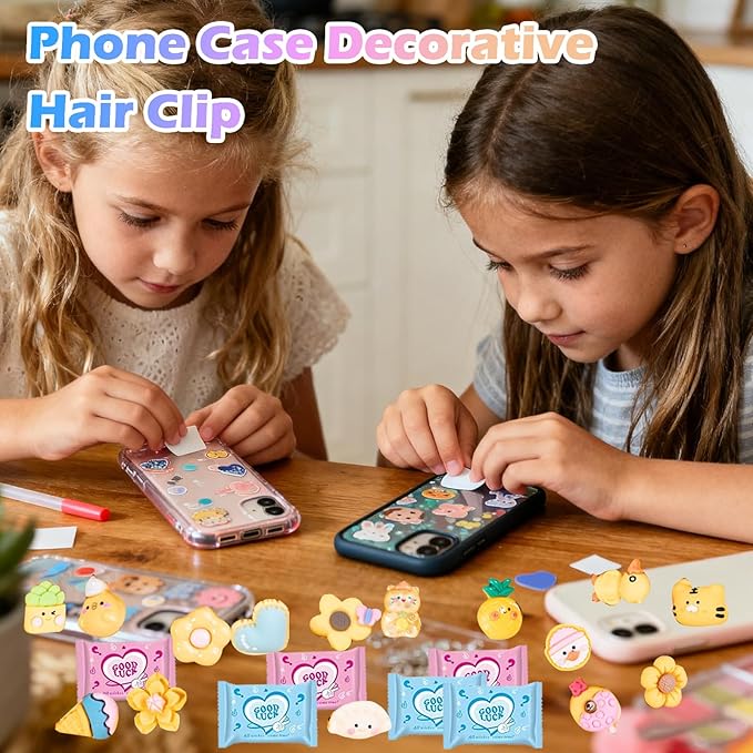 Yellow Series 50pcs Mystery Mini Resin Blind Bags – Tiny Cute Figures for Crafts, Dollhouses, Fairy Gardens, Kids’ Surprise Toys, Christmas Stocking Stuffers & Gifts