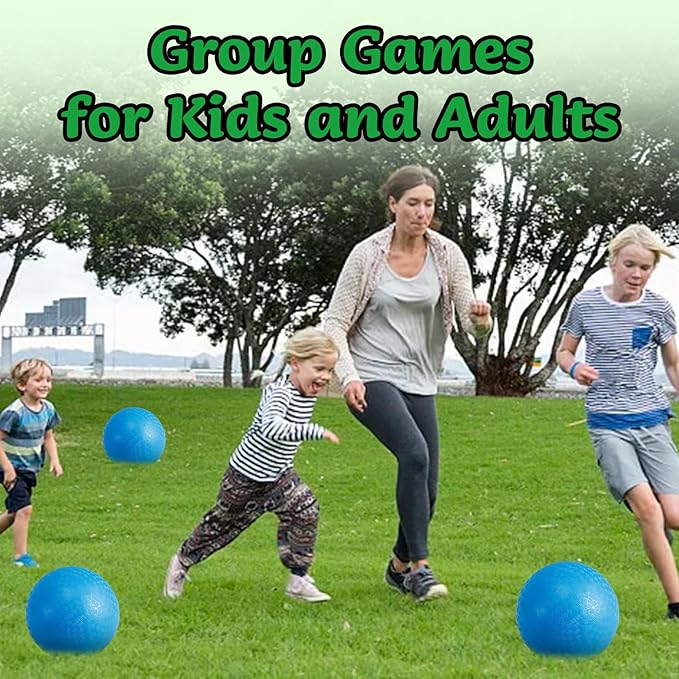 24 Pcs Playground Balls,6 Inch Inflatable Dodge Balls,Sport Bouncy Balls with a Hand Pump,Dodgeball Balls for Indoors Outdoors Ball Games,Gym,School,Camps,Picnic