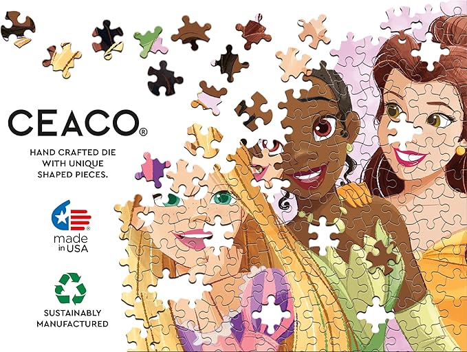 Ceaco - 5 in 1 Multipack - Disney Princess - (2) 300 Piece