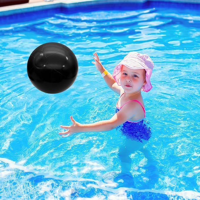 12" Beach Balls Bulk 12 Pack Inflatable Pool Ball for Kids Summer Water Games Party Supplies