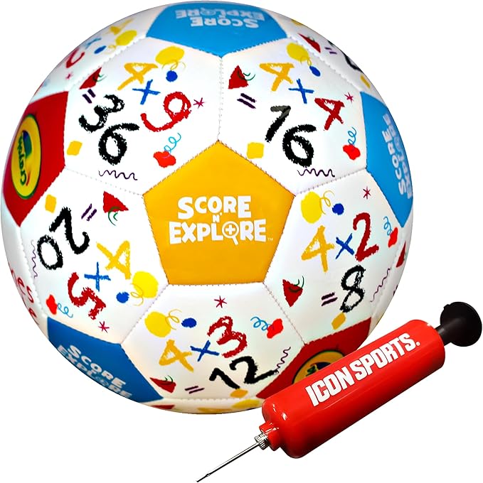 Crayola Official Soccer Ball - Unisex Kids - Multiplication Size 5