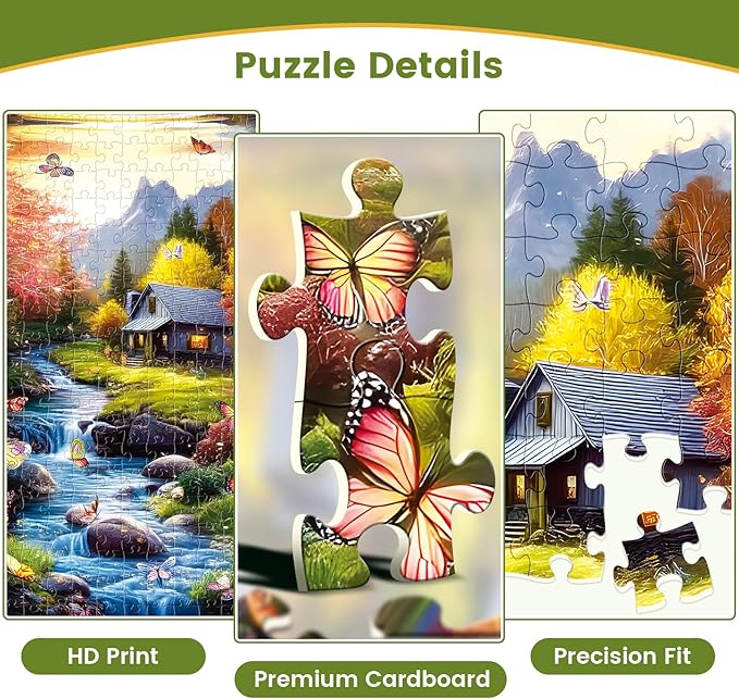 500 Piece Puzzle for Adult,World in Bottle Nature's Dream Puzzle for Adults Seniors,Recycled Paper Unique Funny Cool Jigsaw Puzzle,Challenging Family Game Gifts for Friends Men Women Seniors,20.5*15In