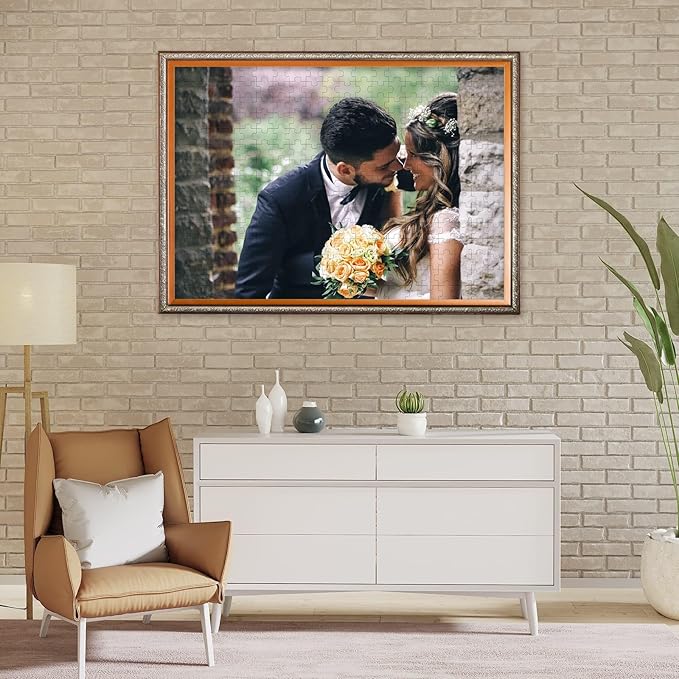 Custom Puzzle from Photos 200/300/500/1000 Pieces Personalized Puzzles for Family, Wedding, Chrisrmas, Gifts
