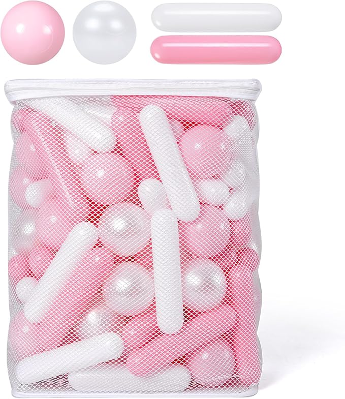 STARBOLO Ball Pit Balls for Kids -Pack of 150 200 500 Colorful Ball Pit Balls Crush Proof Plastic Toy Balls for Toddlers Ball Pit, Ball Pit Play Tent, Baby Pool Water Toys