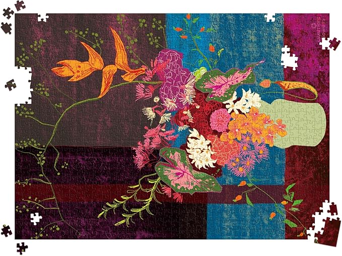 HUADADA Puzzles for Adults 1000 Pieces,Blooming Flowers Puzzles for Adults,1000 Piece Puzzle for Adults ‌Family Interactive Game Gift