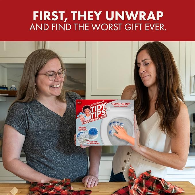 Prank-O Original Prank Gift Box, Wrap Your Real Present in a Funny Authentic Prank-O Gag Present Box, Novelty Gifting for Pranksters, Christmas Gift Wrap, Shark Tank Box (Tidy Tips)