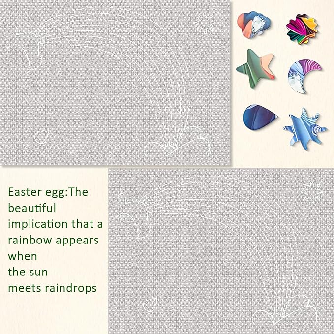 Unique Puzzles for Adults 1000 Piece, 2 Pack Magical and Dreamy Series, Fantasy Puzzles for Adults, Treasures and Dark Forest Theme, Challenging Gifts for Puzzle Lovers