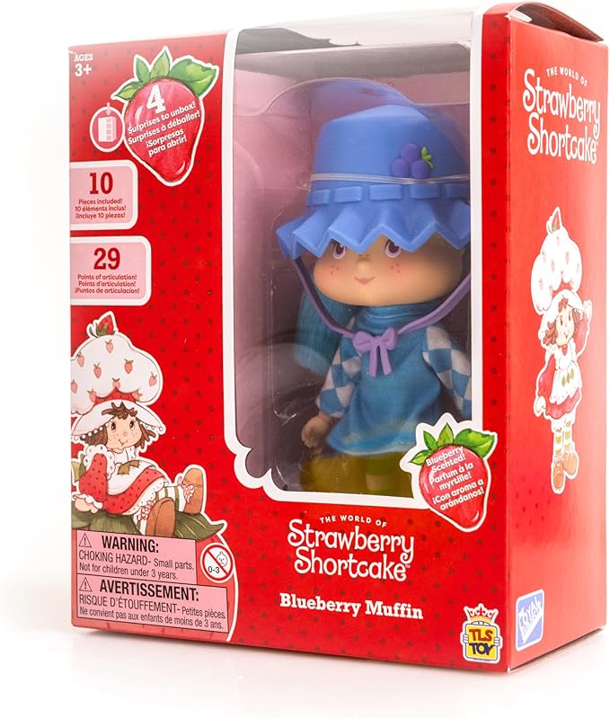 The Loyal Subjects - Strawberry Shortcake - 5.5in Blueberry Muffin Fashion Doll