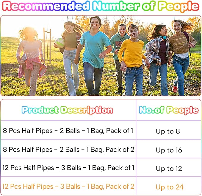 Team Building Games Activities, Pipeline Kit Group Games, Ice Breaker, Teamwork Games, Field Day Outdoor Youth Sports