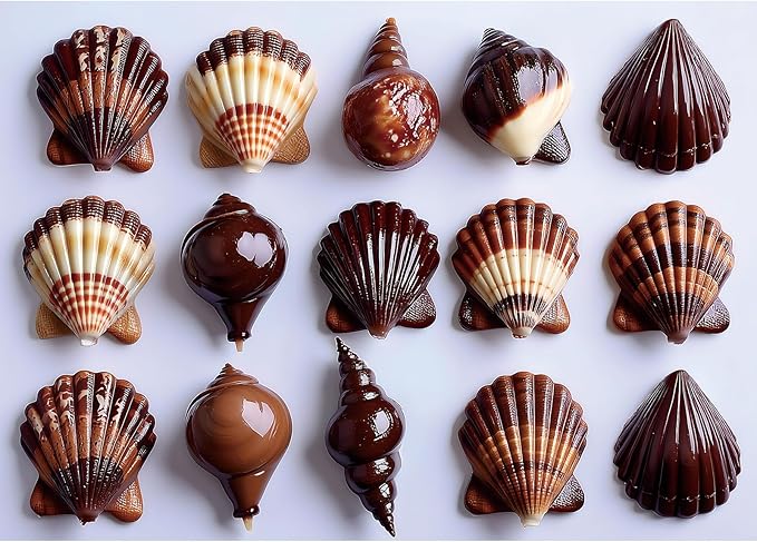 Seashell 1000 Piece Puzzle for Adults, Fun Puzzles for Adults 1000 Pieces with HD Print Poster, 27.5" X 19.7" Dust Free, for Gifts Birthday Holiday Party Family Games Lovers
