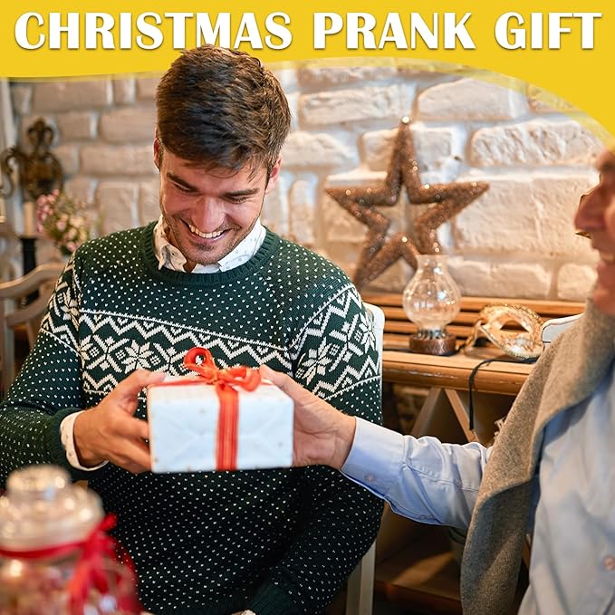 2 Set Funny Prank Pill Bottles with Stickers Without Candy 40th 50th 60th 70th Birthday Gifts for Men Novelty Joke Pill Bottles Gag Gifts Hamper for White Elephant Party Favors Ideas