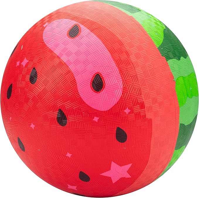 SCS Direct Gaga Ball Playground Balls (8.5 inches) w Air Pump- Durable Rubber Pack for Recess Dodgeball, Kickball, Gagaball Official Play & School -Fun Outdoor Toys & Gifts for Kids