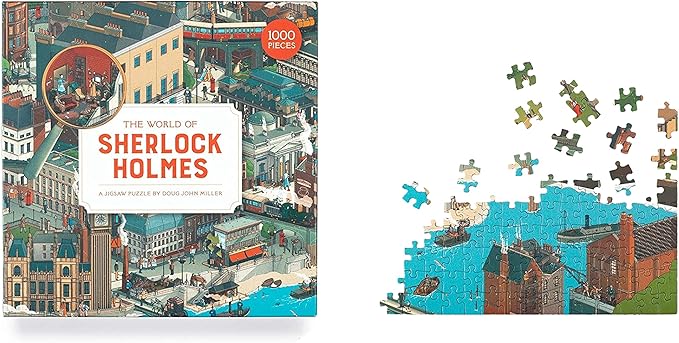 Laurence King The World of Sherlock Holmes 1000 Piece Puzzle
