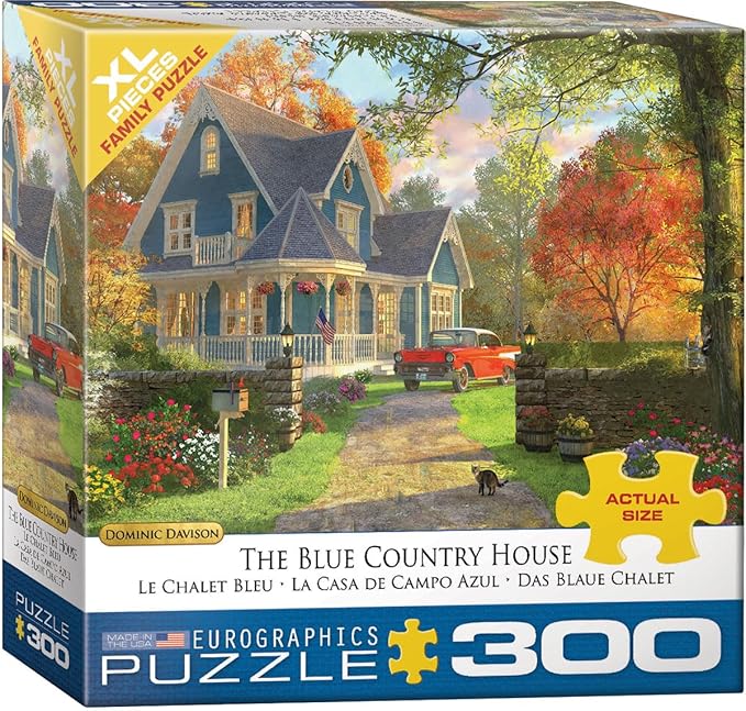Blue Country Home 300pc Oversize Puzzle