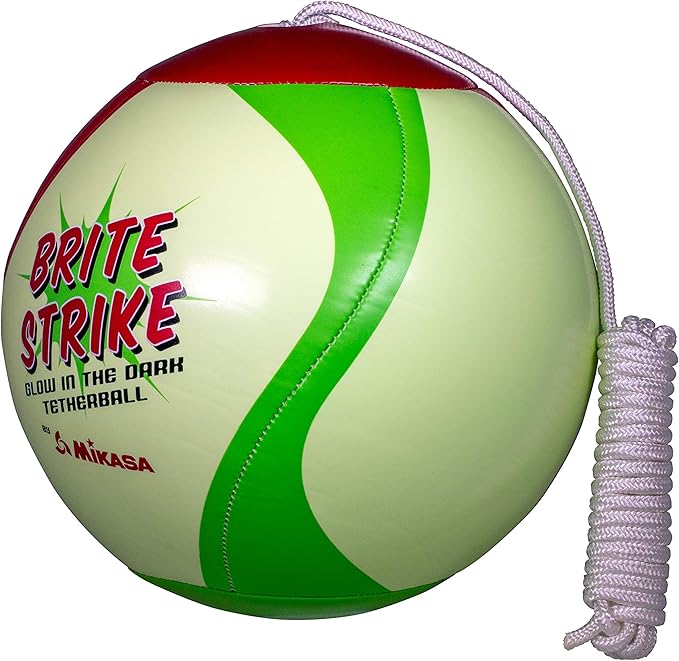 Mikasa Glow in the Dark Outdoor Tetherball, Multicolor