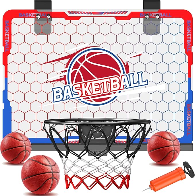Kids Arcade Basketball Hoop Indoor Outdoor Single Shot Basketball Game for Toddler,Carnival Games Sport Gifts for Boys Girls Ages 3-8 Years Old,Ideal for Competition