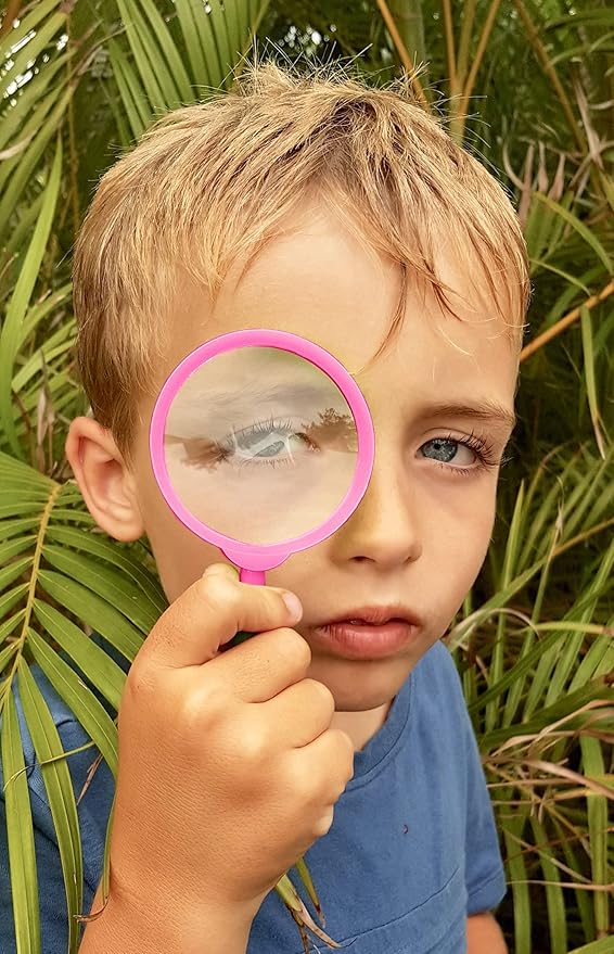 Adventure Kidz - Outdoor Exploration Kit, Children’s Toy Binoculars with Case, Flashlight, Compass, Fox Whistle, Magnifying Glass, Backpack. Great Gift Set for STEM, Pretend Play