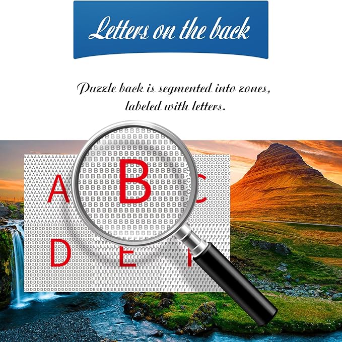 Jigsaw Puzzles for Adults,2 Pack Puzzles for Adults 1000 Pieces,Sunset Over Kirkjufell in Iceland & Maroon Bells, Nature Jigsaw Puzzles 1000 Pieces and up, for Women & Men