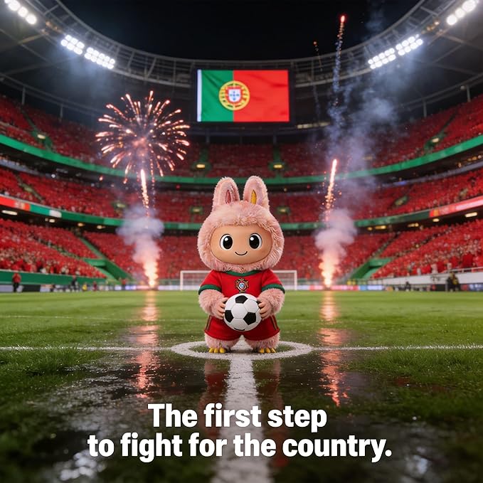 Sports-Themed Football 3-Piece Set,is Suitable for a 17cm Dolls, Dolls Clothing Accessories （ NO.7 Red&Green 【 Key Point 】： Only Clothes, no Dolls.