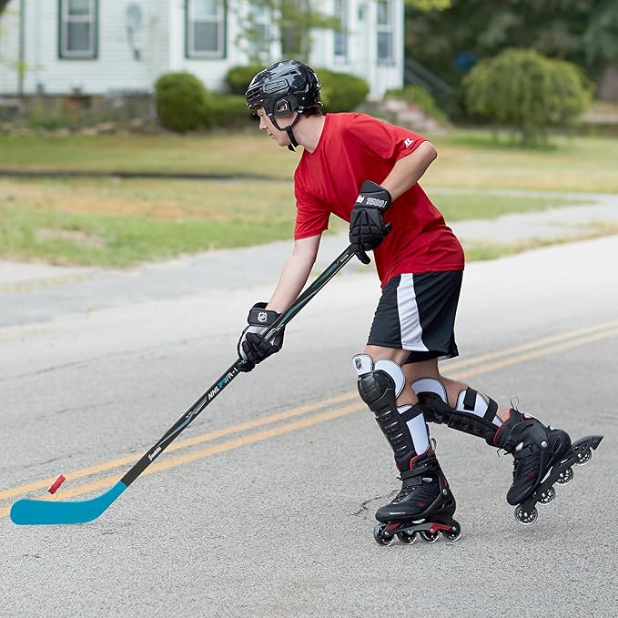Franklin Sports NHL Kids Street Hockey Sticks - Youth, Junior + Senior Sticks - Right + Left Handed - 40", 48" + 56"