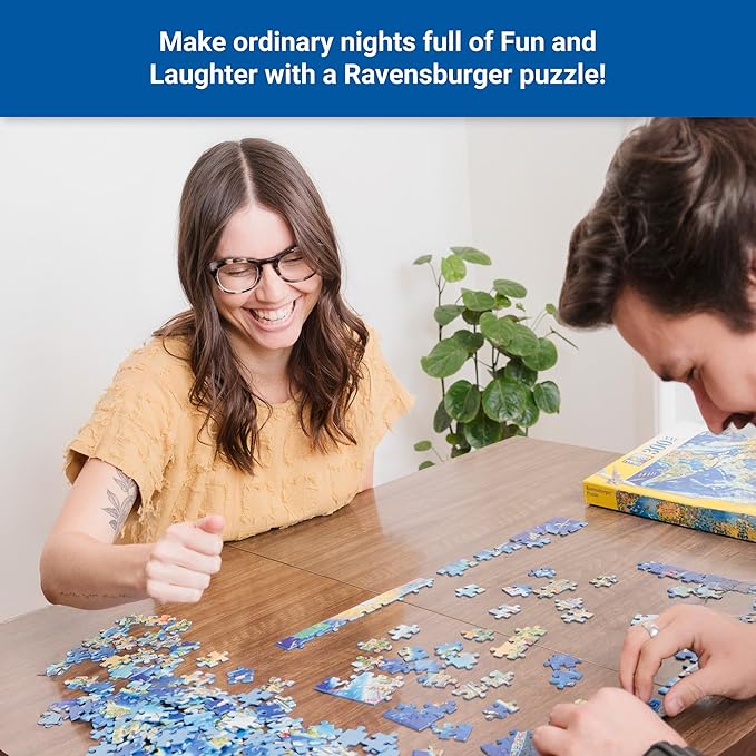 Ravensburger - Our Feathered Friends - 1000 Piece Jigsaw Puzzle - Stunning, Vivid Colors - Birds of Every Size, Shape, and Color - Puzzles for Adults
