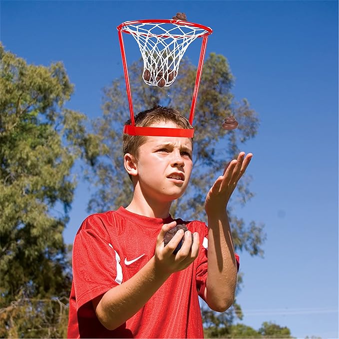 90shine Christmas Gag Gifts Headband Hoop Poop Shoot Game White Elephant Exchange Party Xmas Holiday Fun Carnival Activities