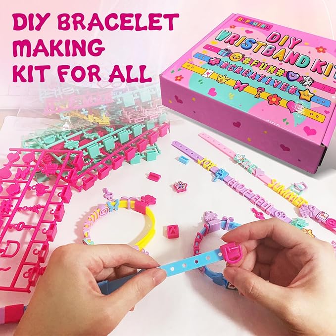Friendship Bracelet Making Kit for Girls, Birthday Gifts Art & Craft Kits for Kids, DIY Jewelry Making Kit, Girls Present for Ages 5-12, Toys for Age 5, 6, 7, 8, 9, 10, 11, 12 Years Old