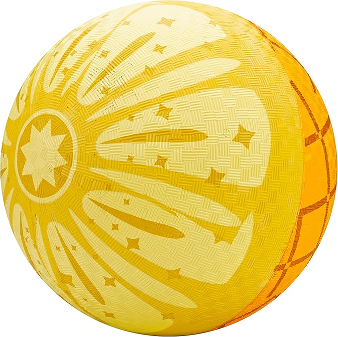 SCS Direct Gaga Ball Playground Balls (8.5 inches) w Air Pump- Durable Rubber Pack for Recess Dodgeball, Kickball, Gagaball Official Play & School -Fun Outdoor Toys & Gifts for Kids