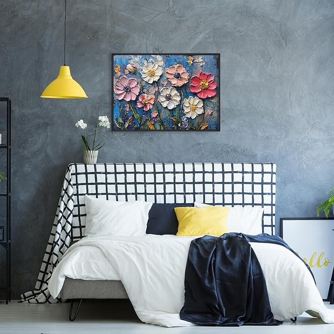 Jigsaw Puzzle 1000 Pieces Oil Painting Secret Garden Puzzle Romantic European Florals, 1000-Piece Collector’s Puzzle