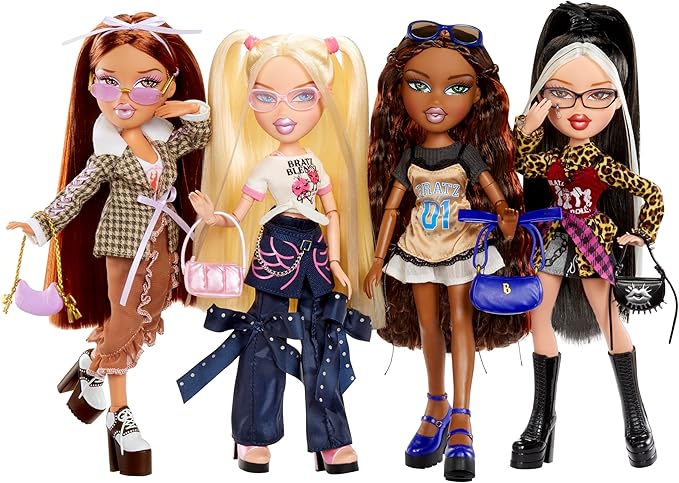 Bratz Stylin' Yasmin Fashion Doll with Customizable T-Shirt for You and Accessories