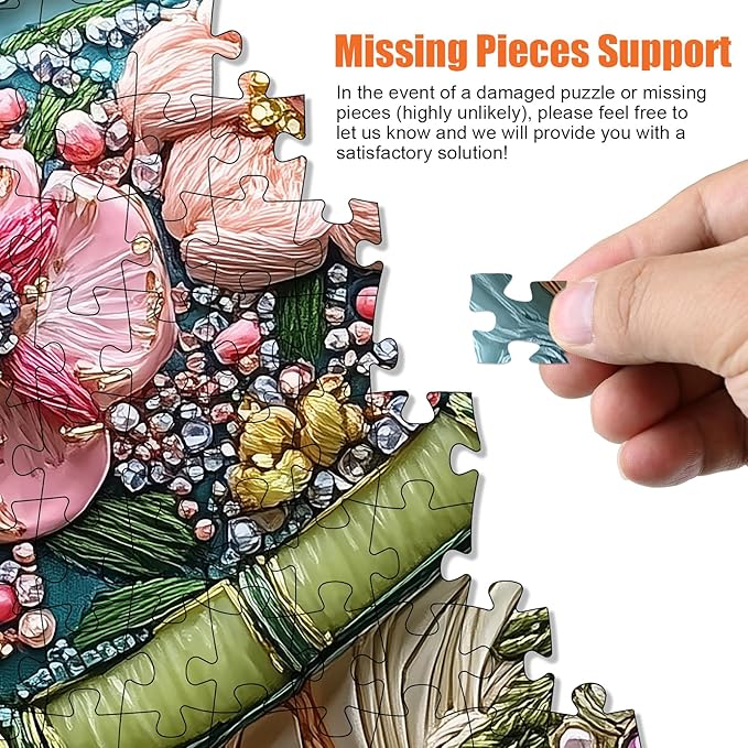 Sea Turtle Puzzles for Adults 500 Pieces, Beautiful Diamonds Flower Sea Animal Jigsaw Puzzle with Letters on Back, Impossible Hard Difficult Art Puzzles, Fun Challenging Embroidery Family Puzzle Game