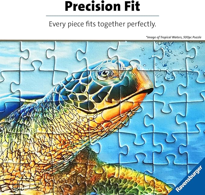 Ravensburger Minecraft Mosaic - 1000 Piece Jigsaw Puzzle for Kids and Adults | Unique Softclick Technology | Vibrant, Glare-Free Imagery | FSC Certified Eco-Friendly Material