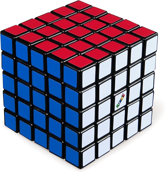 Rubik’s Cube, 5x5 Cube Color-Matching Puzzle Highly Complex Problem-Solving STEM Toy Brain Teaser Fidget Toy for Kids, for Ages 8 & Up