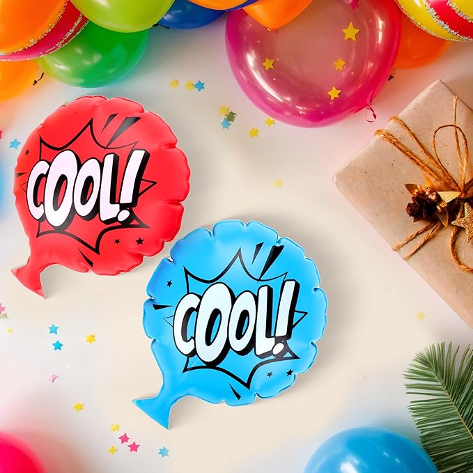 4 Pack Whoopee Cushion for Kids, 8" Large Party Favor, Woopee Cushion Funny Prank Gag Novelty Gift and Toy for Kids, White Elephant Gifts for Adults