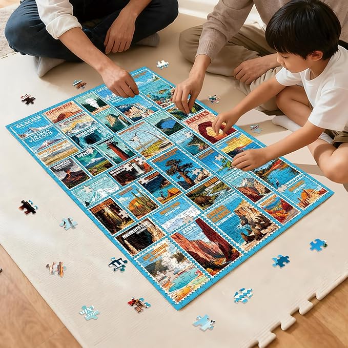Puzzle for Adults 1000 Pieces, National Country Park Puzzle, Challening Impossible Difficult Hard Fun 1000 Pieces Jigsaw Puzzles for Adults
