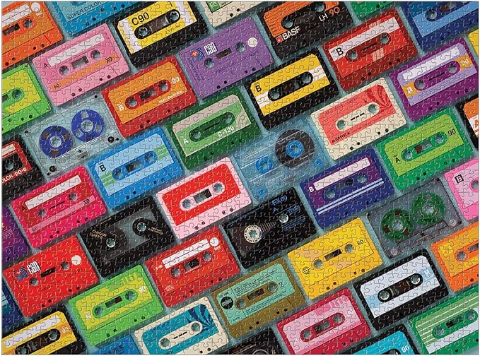 Galison Mixtapes 1000 Piece Puzzle Safari