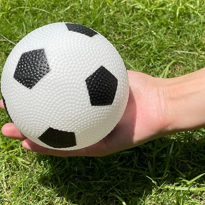 Toddler Balls, Indoor and Outdoor Family Games for Kids, Garden Toys. (Pack of 3) 4.7-Inch Basketball, 4.7-Inch Football, 6.3-Inch American Football(Hand Pump Included). Pet Toys
