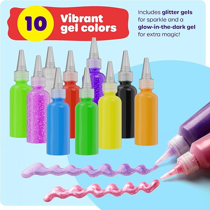 Dan&Darci Aqua Fairy Water Gel Kit for Kids - Easter Gift - Magic Elf Toy Kits - Waters Pets - DIY Squishy Maker Set - Craft for Kids - Make Your Own Squishies Toys Crafts - Gifts for Boys & Girls