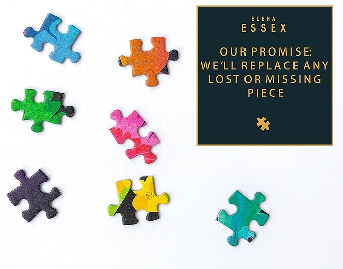 Elena Essex Puzzles for Adults - Zodiac Animals | 1000 Piece Puzzle | Jigsaw Puzzles 1000 Pieces | Dragon Animal Tiger Horse Cat Puzzle | Size 20x28 inches