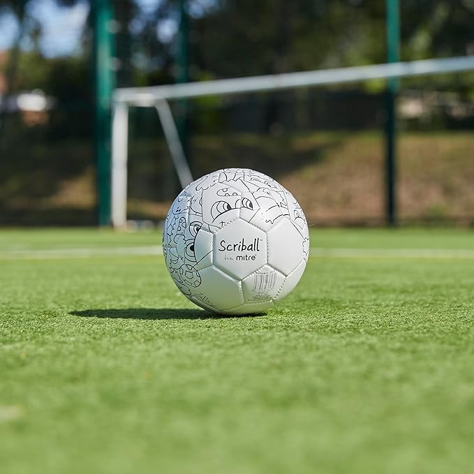 Mitre Scriball Ooodles, Customizable Mini Football, Ideal Gift for All Occasions One Size