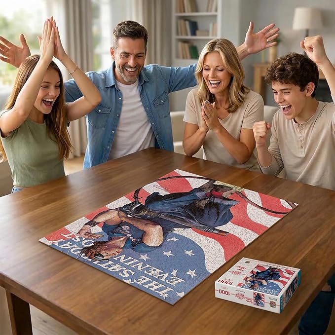 MasterPieces 1000 Piece Jigsaw Puzzle For Adults, Family, Or Youth - Rosie The Riveter - 19.25"x26.75"