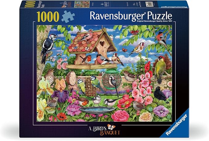 Ravensburger The Bird Table 1000 Piece Puzzle for Adults